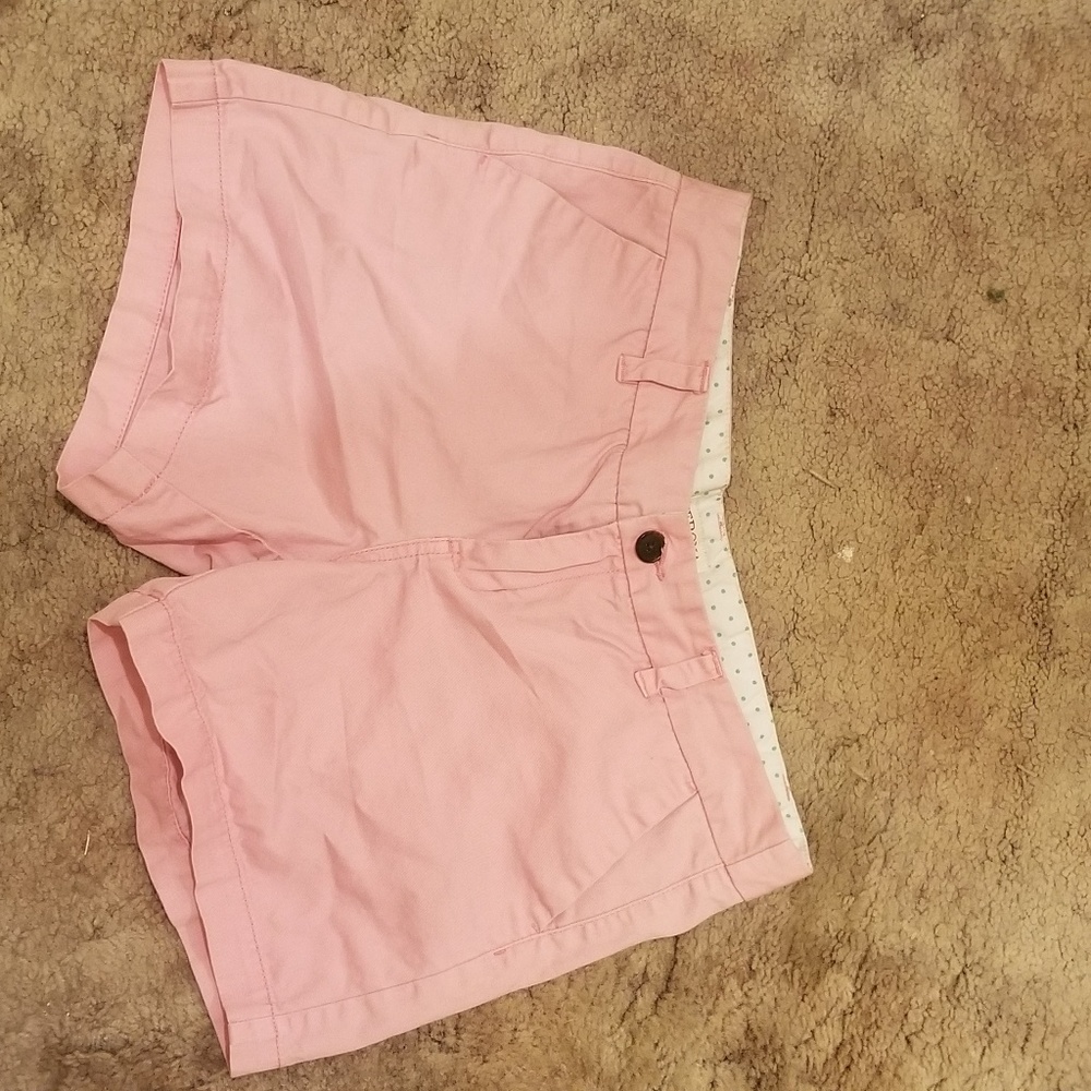 Pink shorts